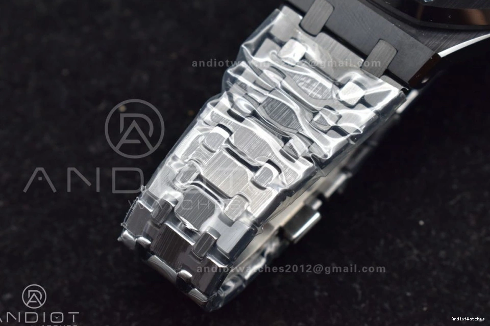 1044 APSF1:1 Calendar Ceramic V Edition Black A5134 41mm Oak Royal Dial GoAnywhere Perpetual Bracelet Black Ceramic on Best 0128